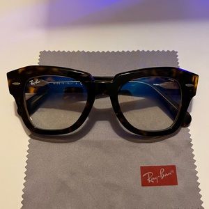 Ray ban state street blue light glasses